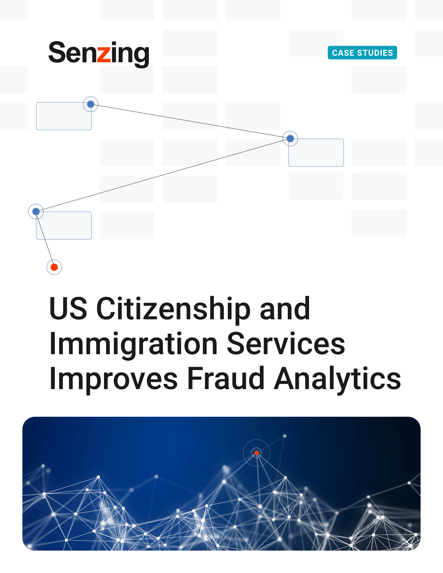 Us citizenship and immigration services improves fraud analytics - case study cover image