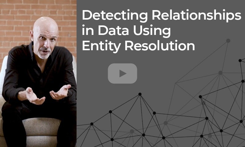 Detecting relationships in data using entity resolution