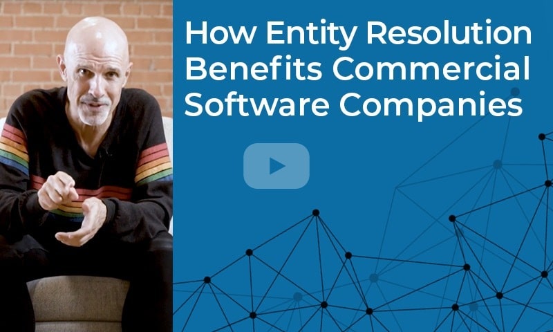 How entity resolution benefits software companies