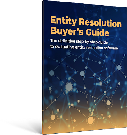 Entity resolution buyers guide cover image