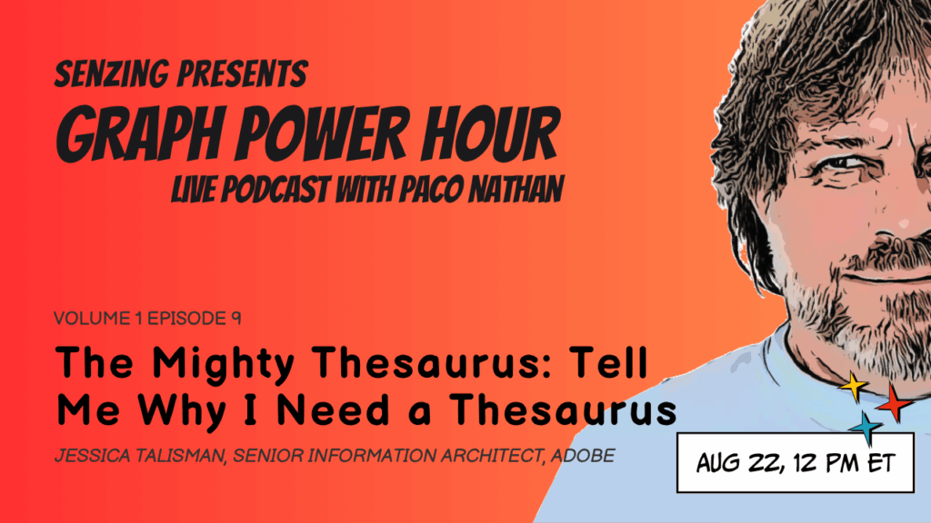 Graph power hour paco nathan & jessica talisman - ontology, library science & thesaurus