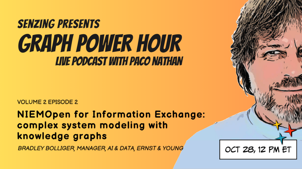 Gphv2e2 y graph power hour v2 ep. 2: niemopen for information exchange: complex system modeling with knowledge graphs - video